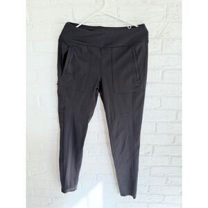 Ridgecut Toughwear Womens Black Cargo Pocket Athletic Pants Size Small